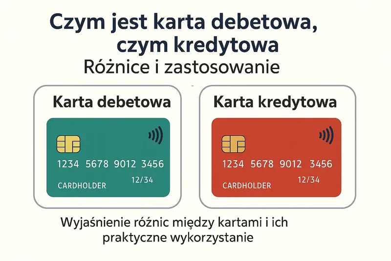 Karta debetowa vs kredytowa - Różnice i zastosowanie
