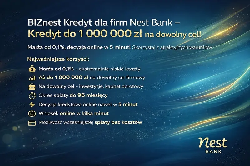 BIZnest Kredyt dla firm