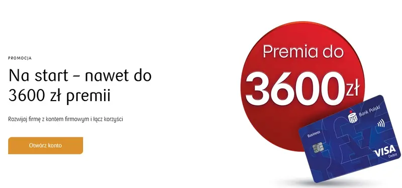 PKO Konto Firmowe w promocji