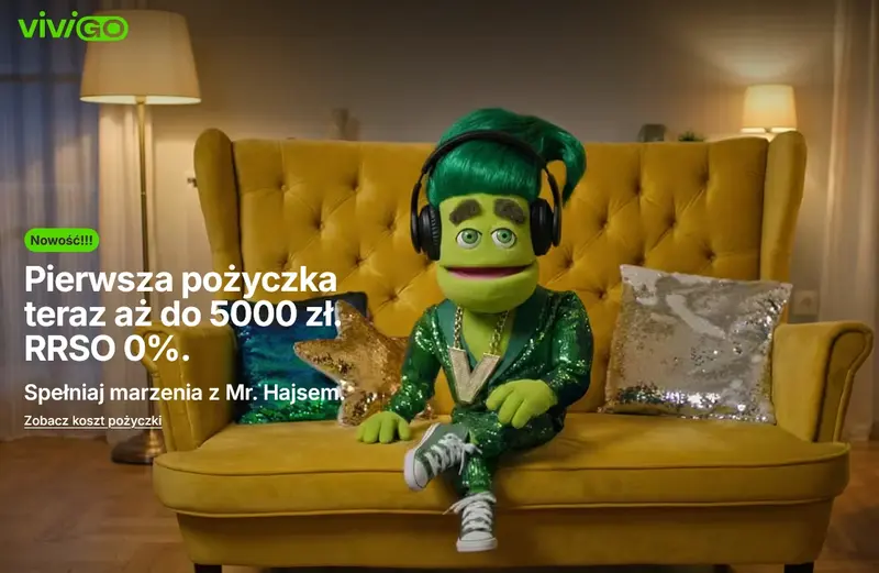 Pierwsza pożyczka w promocji