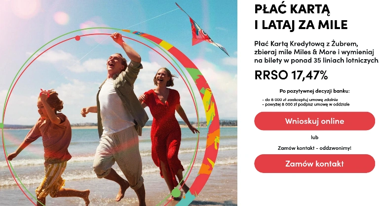 Bank Pekao - Karta Kredytowa z Żubrem