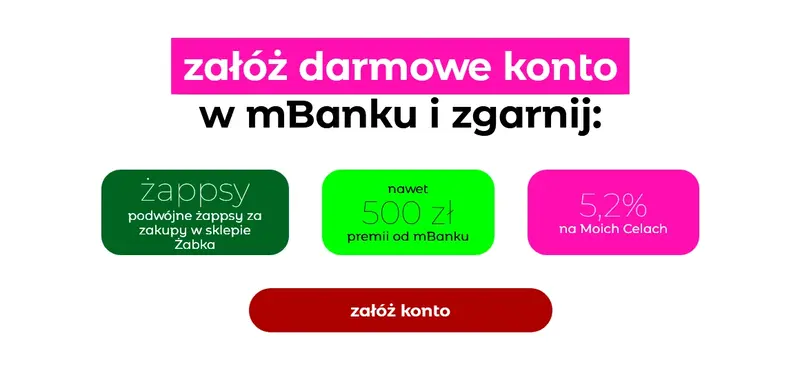 mBank - eKonto dla młodych z Żabką