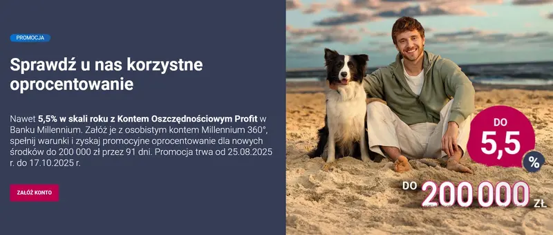 Bank Millennium - Konto Oszczędnościowe Profit