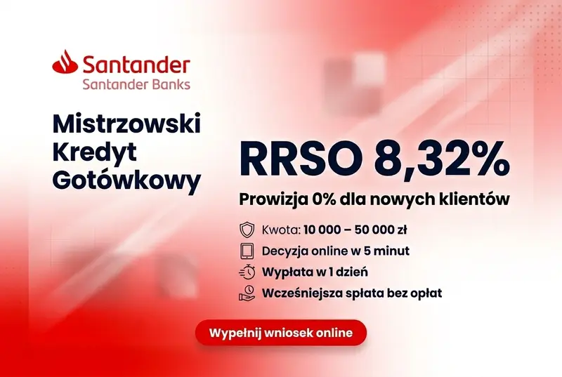 Mistrzowski Kredyt Gotówkowy