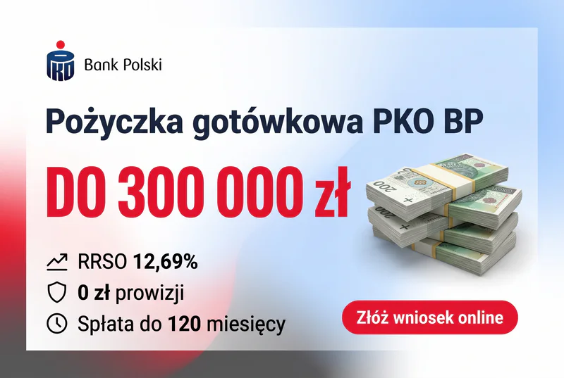 Pożyczka gotówkowa do 120 m-cy