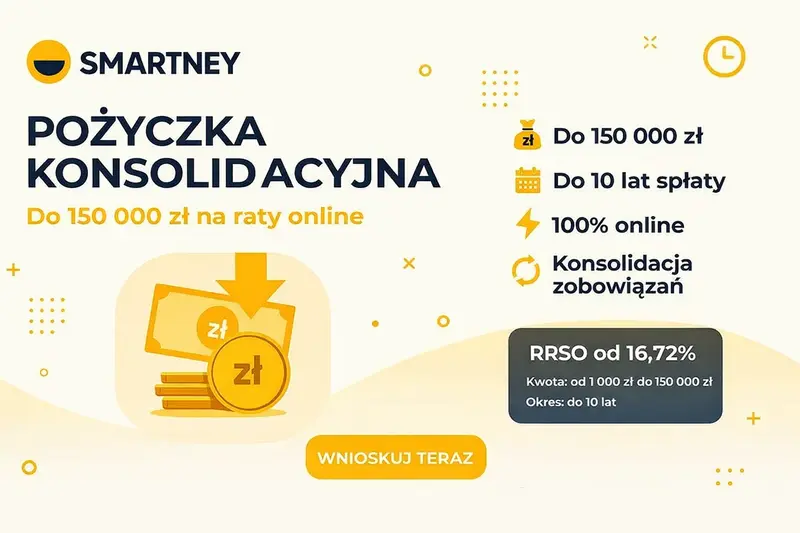 Pożyczka ratalna i konsolidacyjna