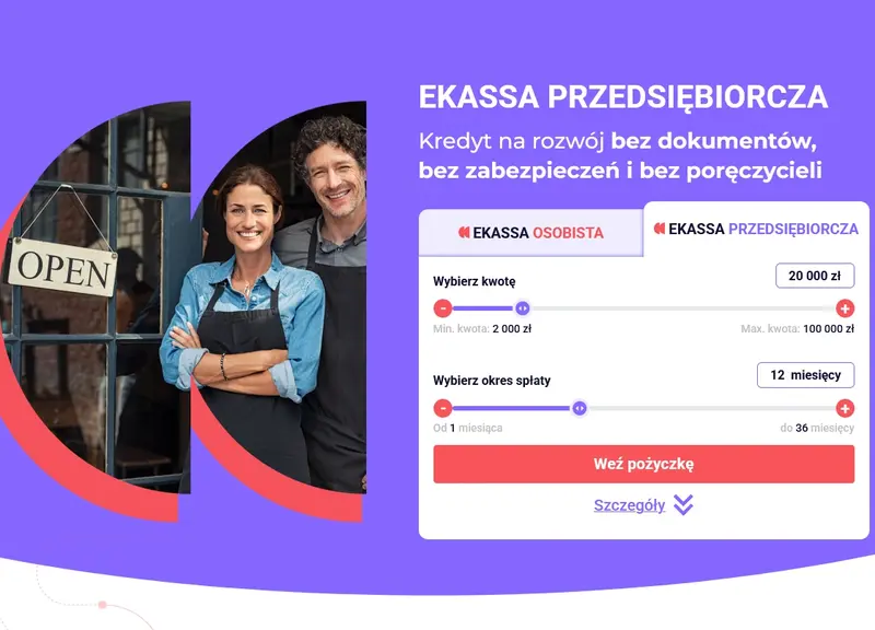 Pożyczka Ratalna - Do 30000 zł w 2 minuty