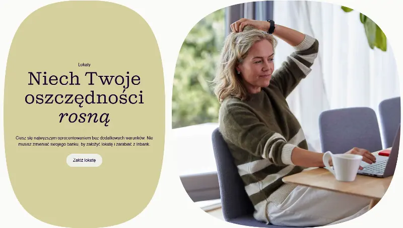 Lokata Standardowa Inbank - 5% z kodem PRZYBIJ5