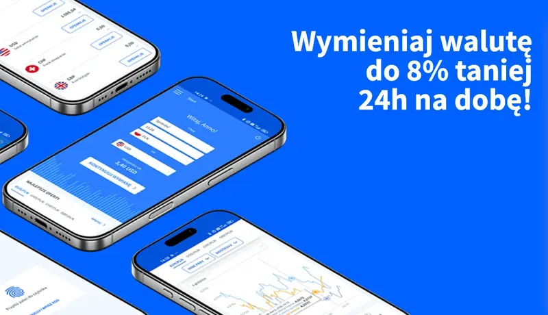 Walutomat z rabatem 50% na prowizję przy pierwszej wymianie!